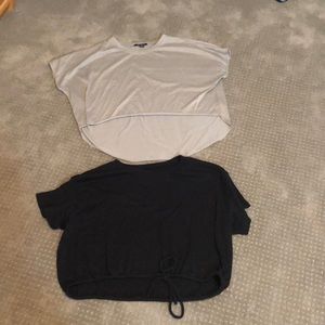 Lot of 2 AE crop tops like new American eagle M